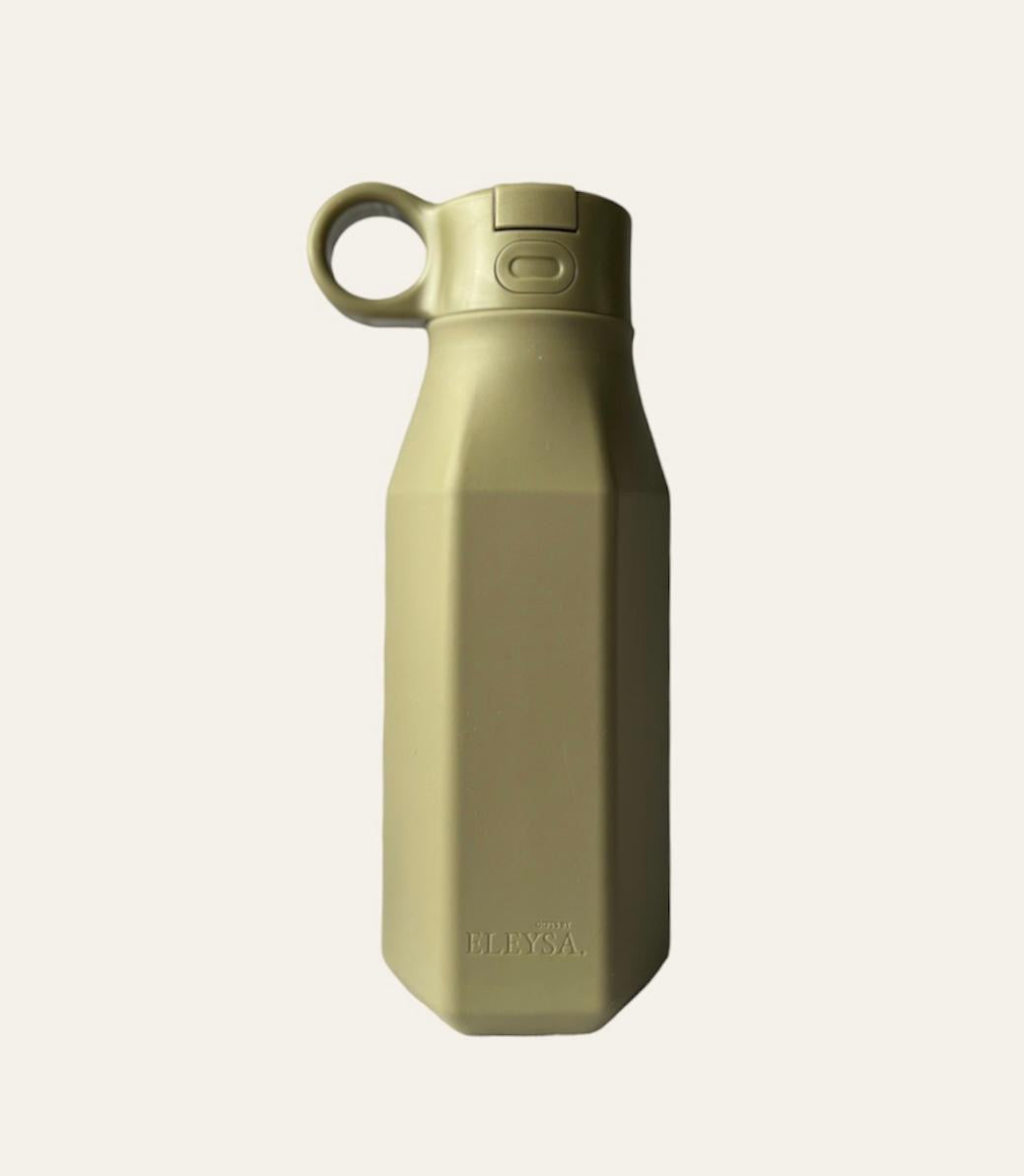 Kinder broodtrommel en drinkfles | Groen