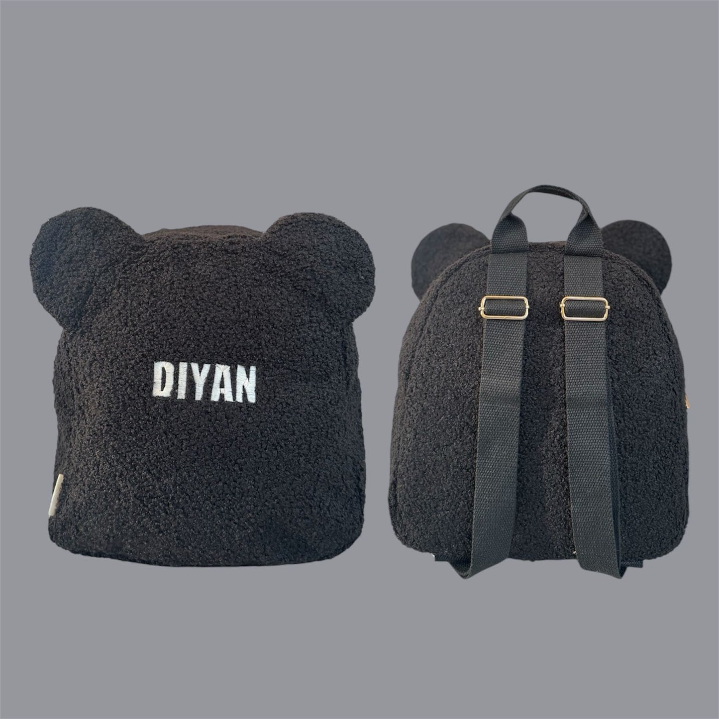 Teddy beer Bag - Black