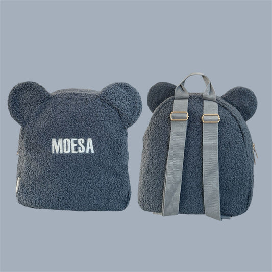 Teddy beer Bag - Blue